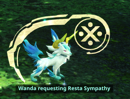 Wanda requesting Resta Sympathy